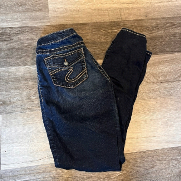 SILVER Suki mid super skinny 29x30 - Picture 1 of 7